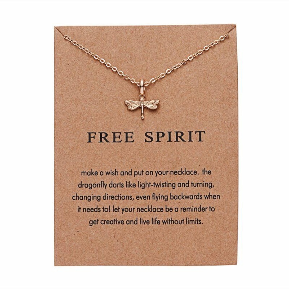 🔥HOT SALE🔥FREE SPIRIT Dragonfly Clavicle Choker